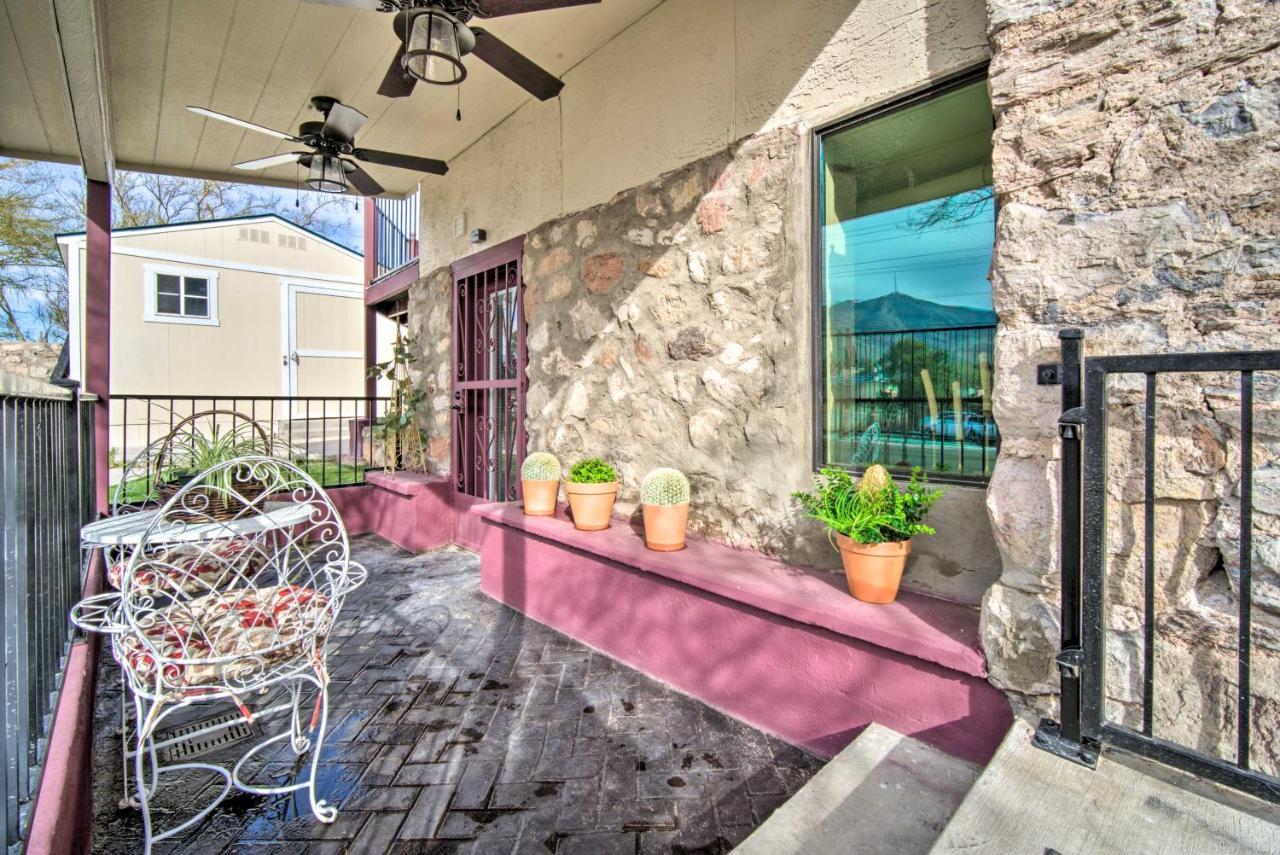 Cozy El Paso Studio With Patio About 5 Mi To Utep! Apartment Luaran gambar