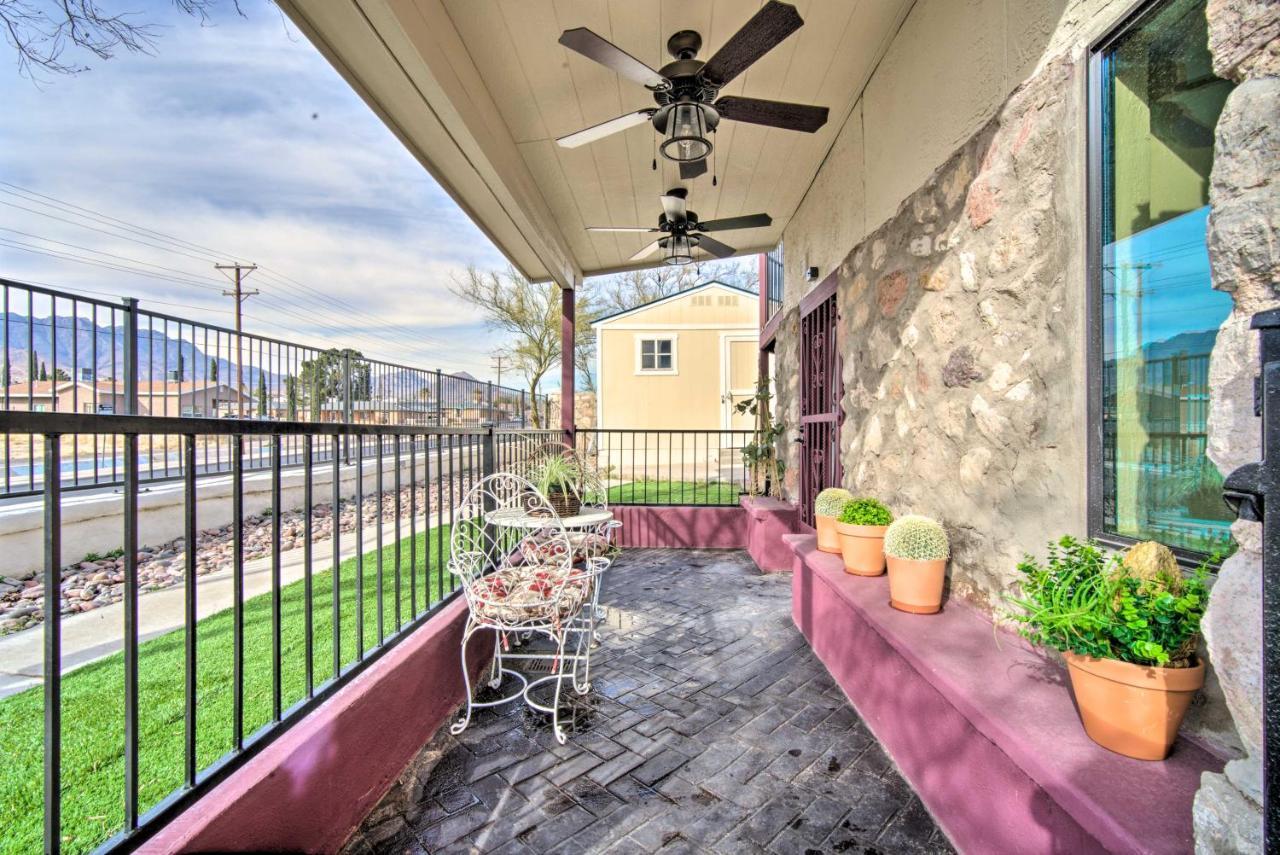 Cozy El Paso Studio With Patio About 5 Mi To Utep! Apartment Luaran gambar